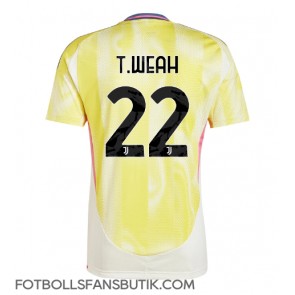 Juventus Timothy Weah #22 Replika Bortatröja 2024-25 Kortärmad